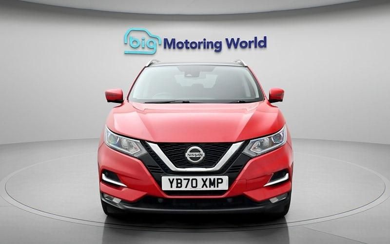Used Nissan Qashqai N-Connecta 140 HP (102 kW) 2020 Red SUV