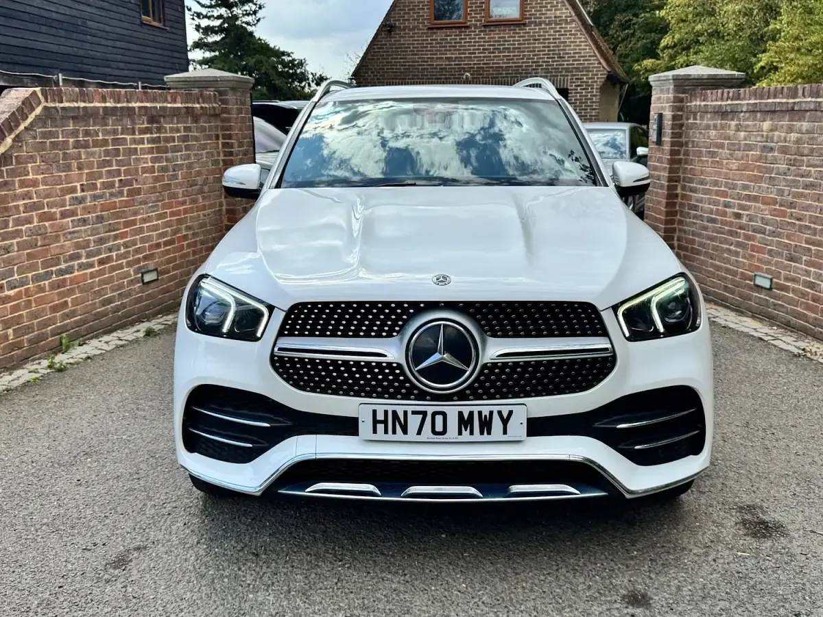 Used Mercedes GLE350 AMG line 268 HP (197 kW) 2021 White SUV