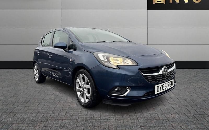 Used Vauxhall Corsa SRi 91 HP (66 kW) 2016 Blue Hatchback