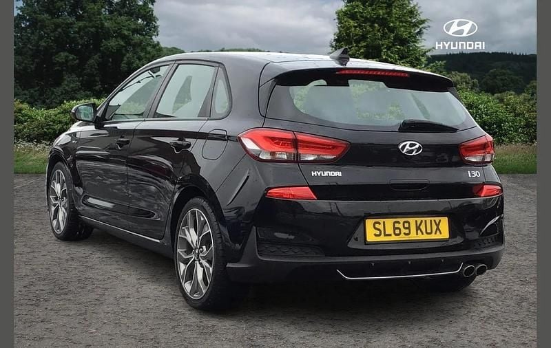Used Hyundai i30 N Line 138 HP (101 kW) 2019 Black Hatchback