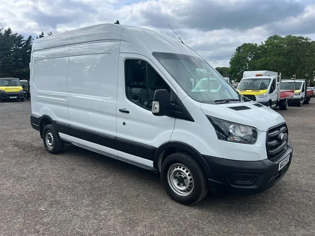 Used Ford Transit 130 HP (95 kW) 2022 White Van