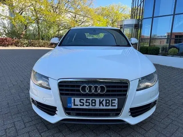 Used Audi A4 S-Line 2008 White Sedan