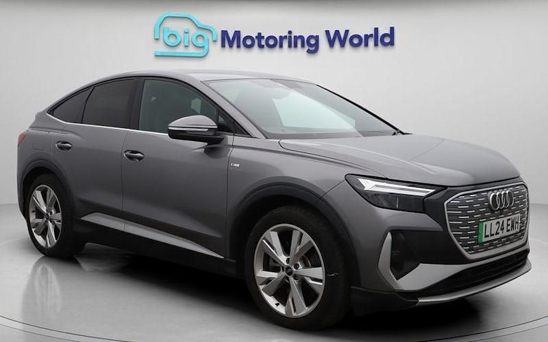 Used Audi Q4 Sportback e-tron S-Line 210 kW (286 HP) 2024 Grey SUV