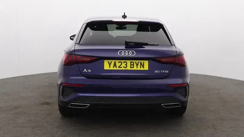 Used Audi A3 Sportback S-Line 110 HP (80 kW) 2023 Blue Hatchback
