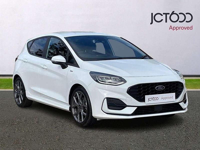 White Used 2022 Ford Fiesta ST-Line Hatchback | £13,883 (Fair price) - Image 1/4