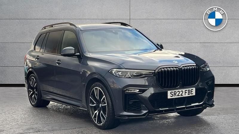 Grey Used 2022 BMW X7 M Sport SUV | £53,898 (Fair price) - Image 1/4
