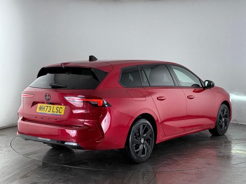 Used Vauxhall Astra S 130 HP (95 kW) 2024 Red Estate