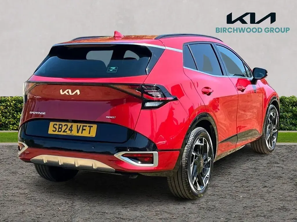 Used Kia Sportage GT-Line 136 HP (100 kW) 2024 Red SUV
