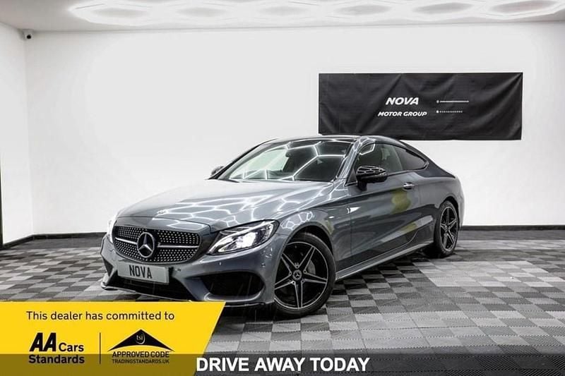 Grey Used 2018 Mercedes C200 AMG line Coupe | £20,990 (A bit pricey) - Image 1/1