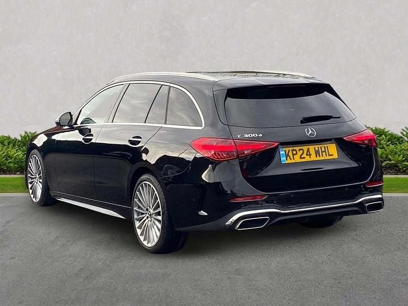 Used Mercedes C300e AMG Line Premium 2024 Black Estate