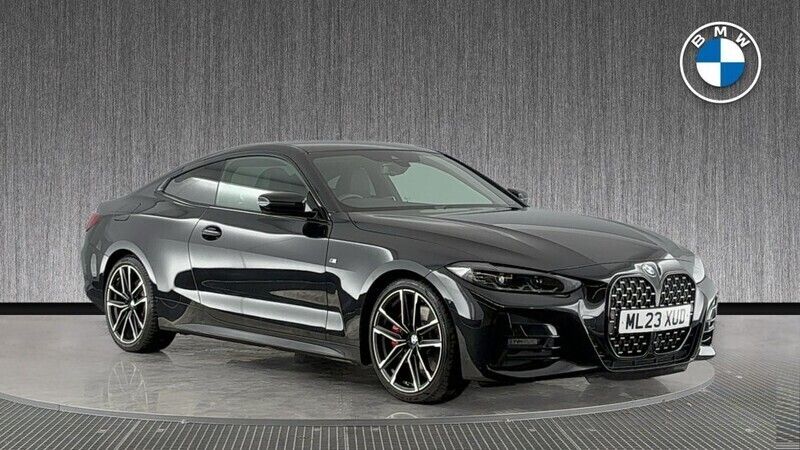 Black Used 2023 BMW 420 M Sport Coupe | £30,299 (Super price) - Image 1/4