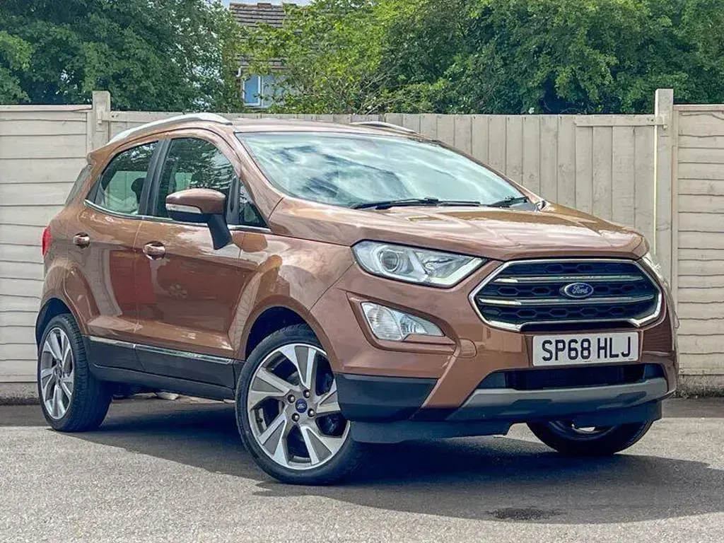 Used Ford Ecosport Titanium 125 HP (91 kW) 2018 Brown SUV