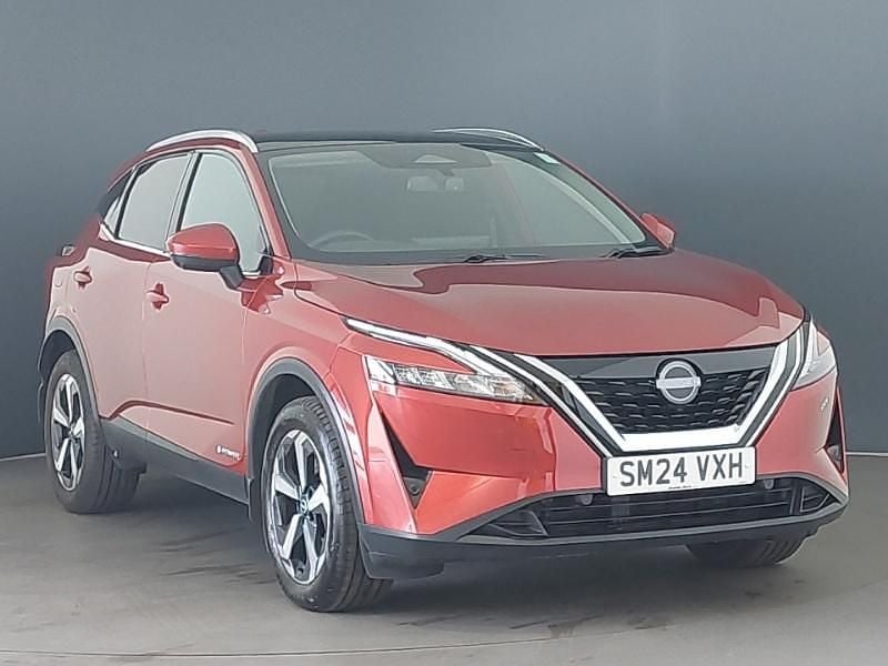 Red Used 2024 Nissan Qashqai N-Connecta SUV | £22,498 (Good price) - Image 1/4