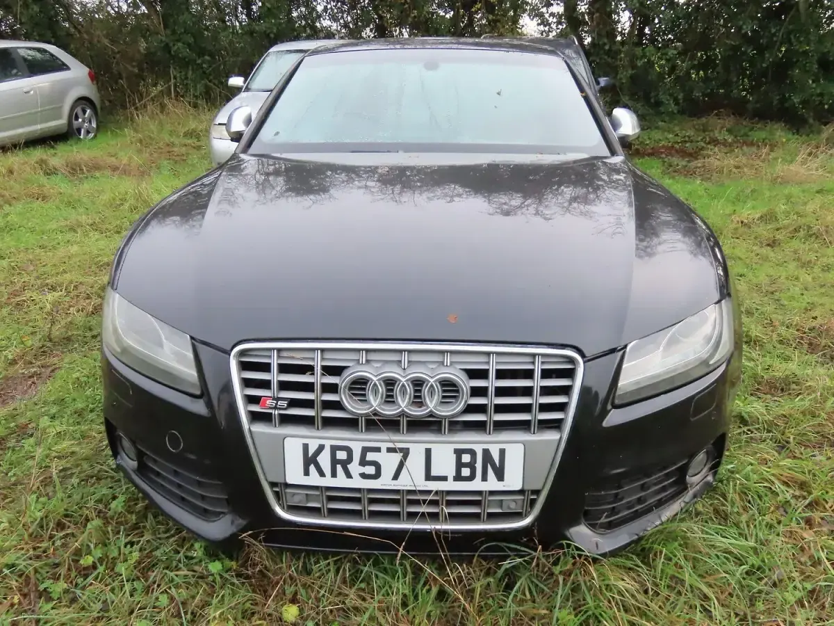 Used Audi S5 354 HP (260 kW) 2007 Black Coupe