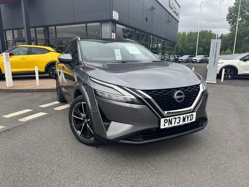 Grey Used 2023 Nissan Qashqai Tekna SUV | £22,349 (Expensive) - Image 1/4