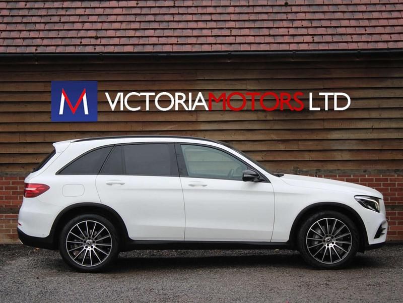 Used Mercedes GLC250 AMG 2019 White Estate