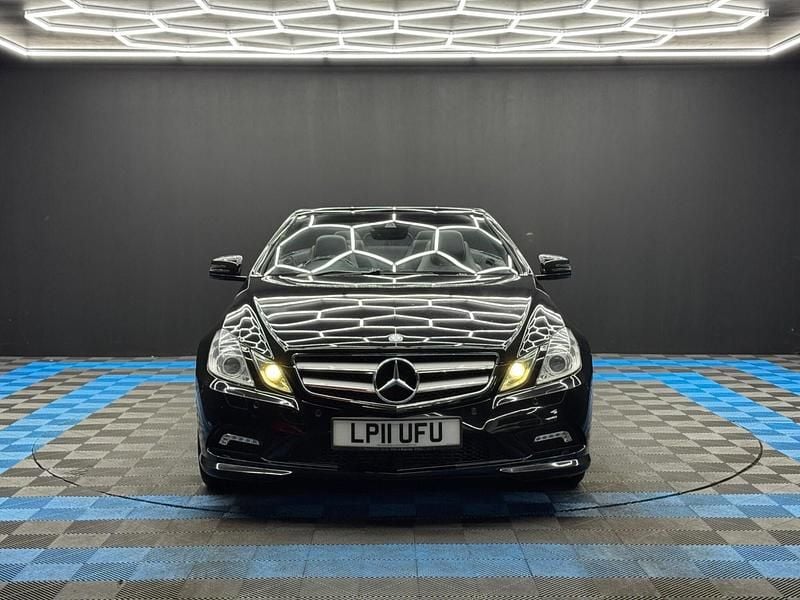 Used Mercedes E250 2011 Black Cabriolet