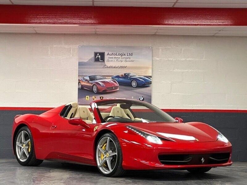Red Used 2013 Ferrari 458 Cabriolet | £159,950 - Image 1/4