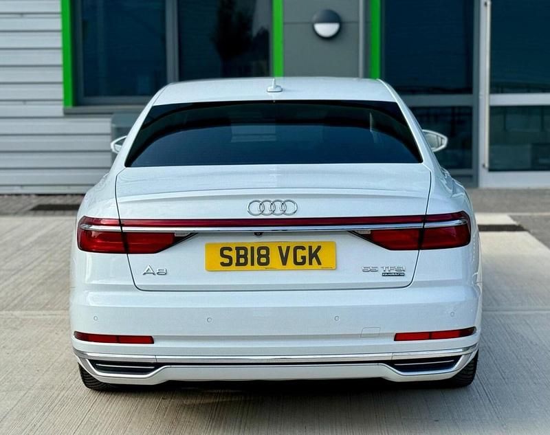 Used Audi A8 Design 2018 White Sedan