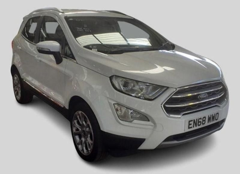 White Used 2018 Ford Ecosport Titanium SUV | £8,150 (Fair price) - Image 1/3