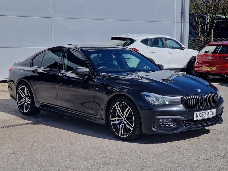 Used BMW 740 M Sport 320 HP (235 kW) 2017 Black Sedan