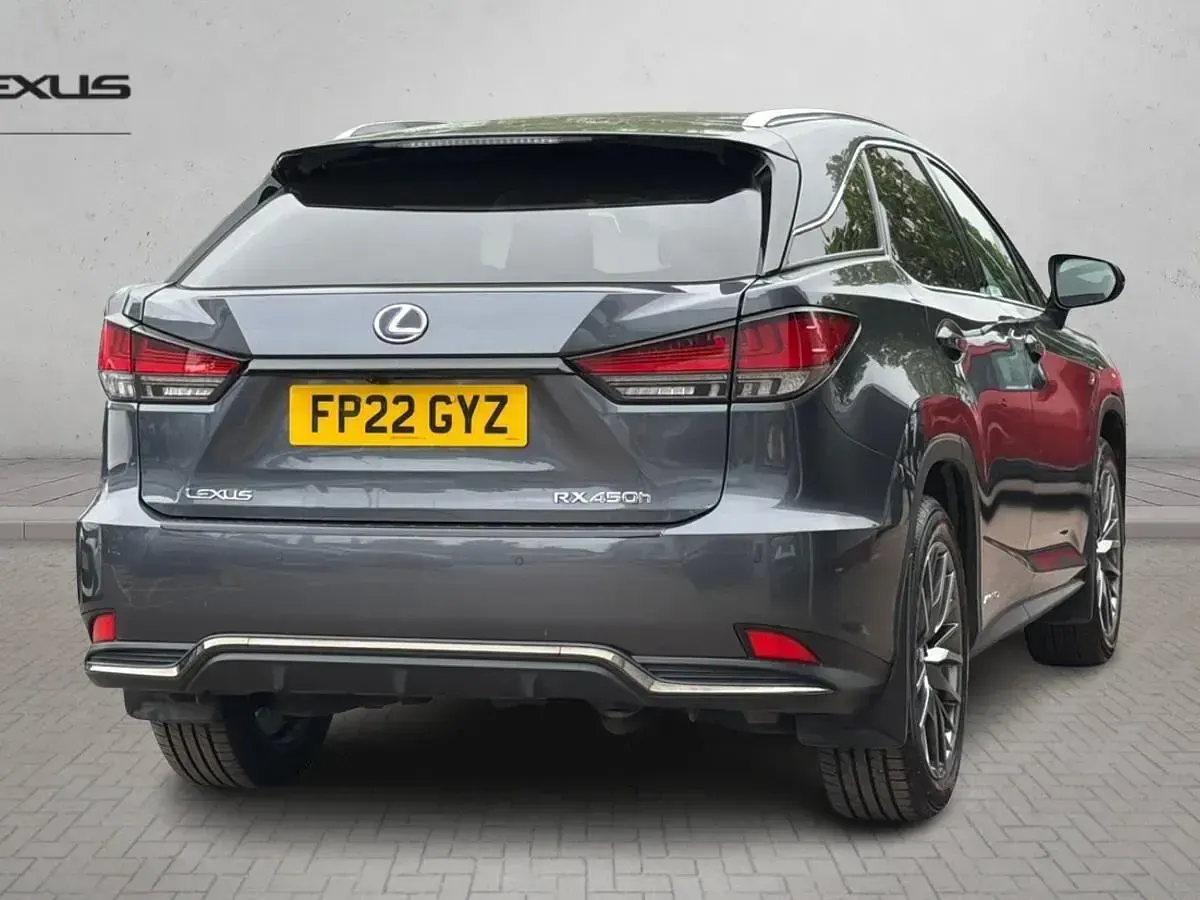 Used Lexus RX450h Sport Line 2022 Grey SUV