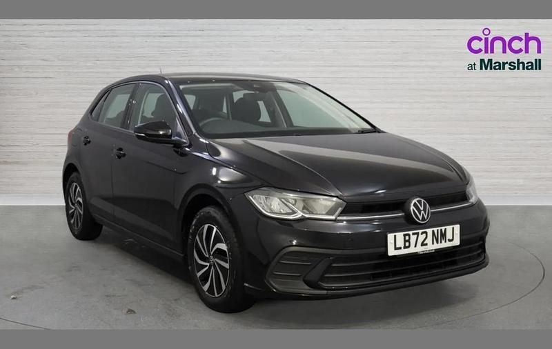 Used VW Polo Life 95 HP (69 kW) 2022 Black Hatchback