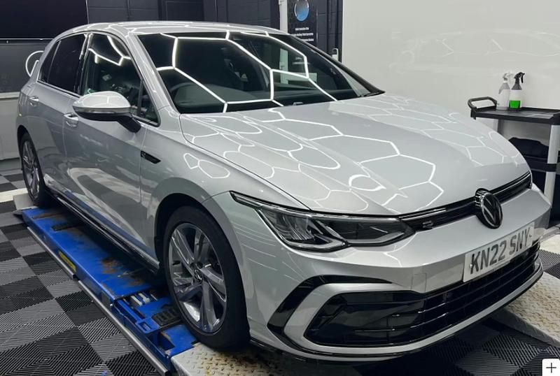 Used VW Golf VIII Sportline 150 HP (110 kW) 2022 Silver Hatchback