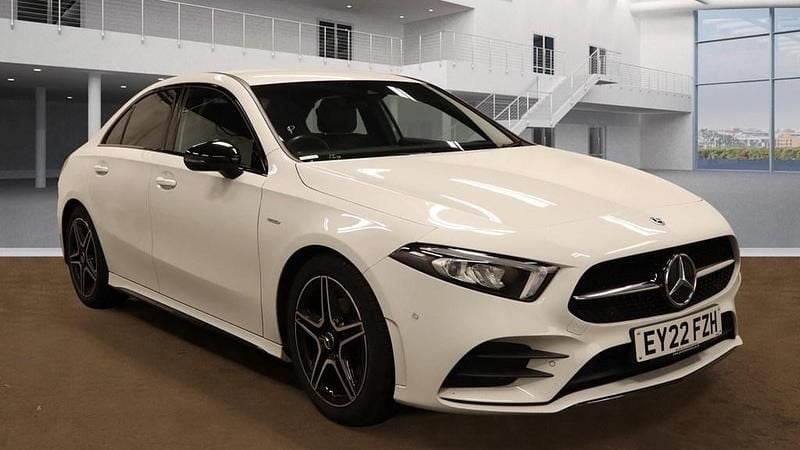 White Used 2022 Mercedes A200 Executive Sedan | £21,399 (Fair price) - Image 1/2