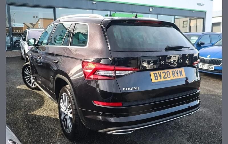 Used Skoda Kodiaq LAURIN & KLEMENT 187 HP (137 kW) 2020 Black SUV