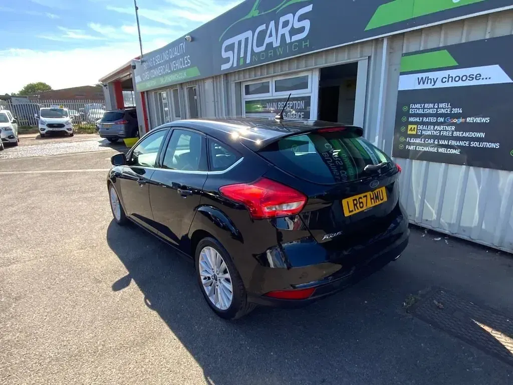 Used Ford Focus Titanium X 150 HP (110 kW) 2017 Black Hatchback