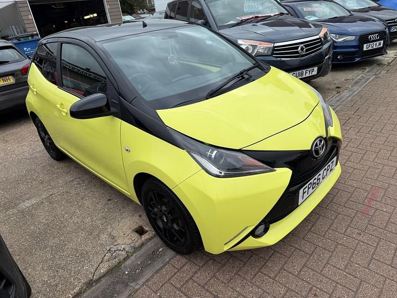 Yellow Used 2016 Toyota Aygo X-cite Hatchback | £6,995 (Expensive) - Image 1/4