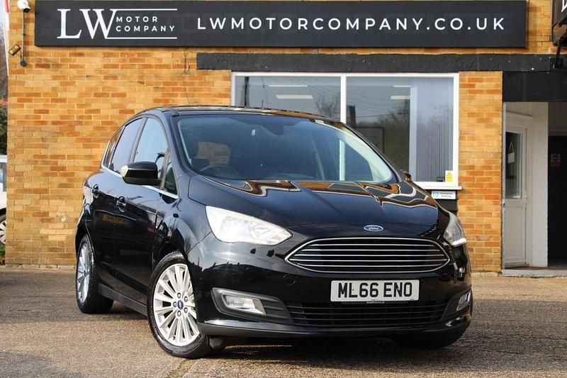 Used Ford C-MAX Titanium 120 HP (88 kW) 2016 Black MPV