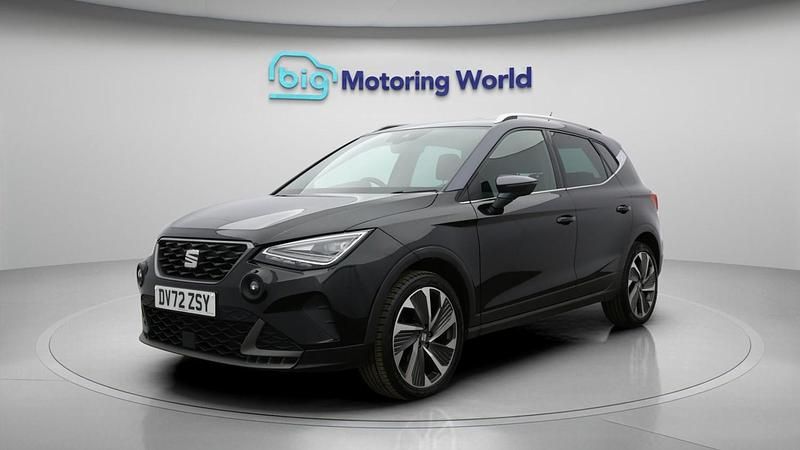 Used Seat Arona FR 110 HP (80 kW) 2022 Black SUV
