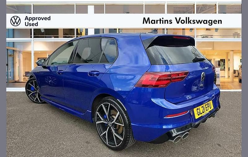 Used VW Golf VIII R 320 HP (235 kW) 2021 Blue Hatchback