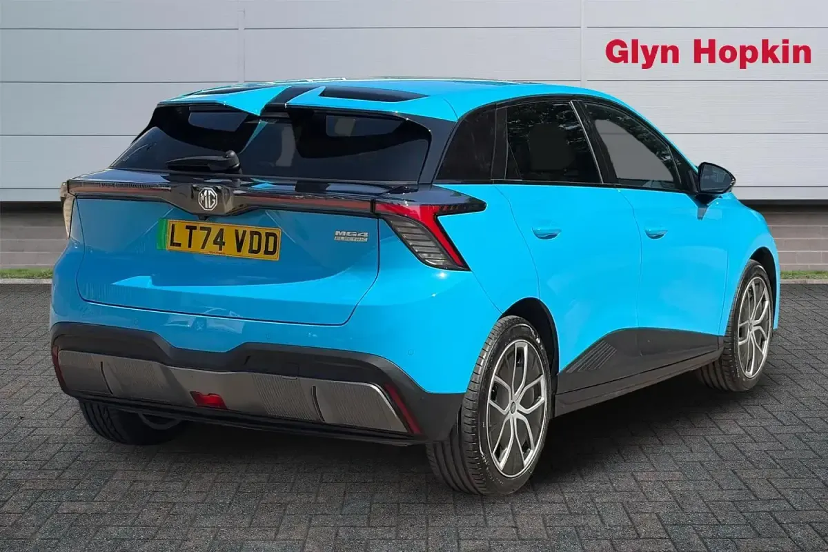 Used MG MG4 EV Trophy 319 kW (435 HP) 2024 Blue Hatchback