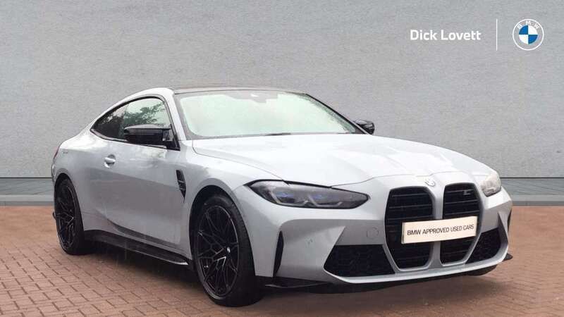 Grey Used 2022 BMW M4 Competition Edition Coupe | £51,495 (Fair price) - Image 1/4
