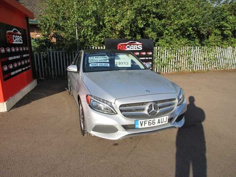 Silver Used 2017 Mercedes C350e Premium Plus Sedan | £8,995 (Fair price) - Image 1/4