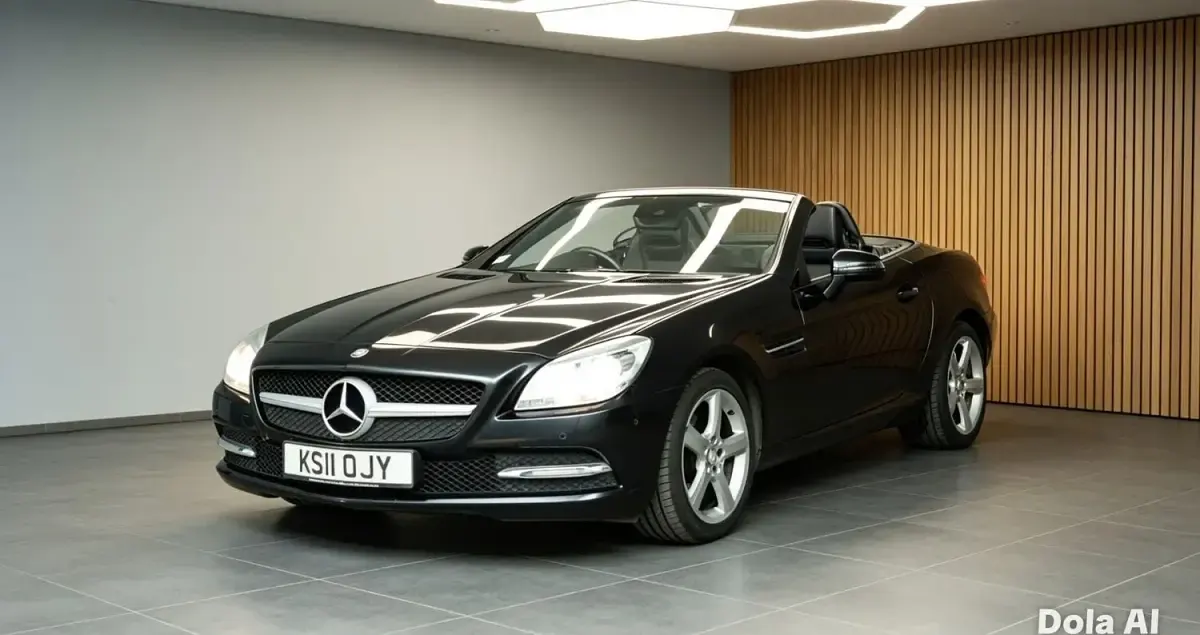 Used Mercedes SLK250 2011 Black Cabriolet
