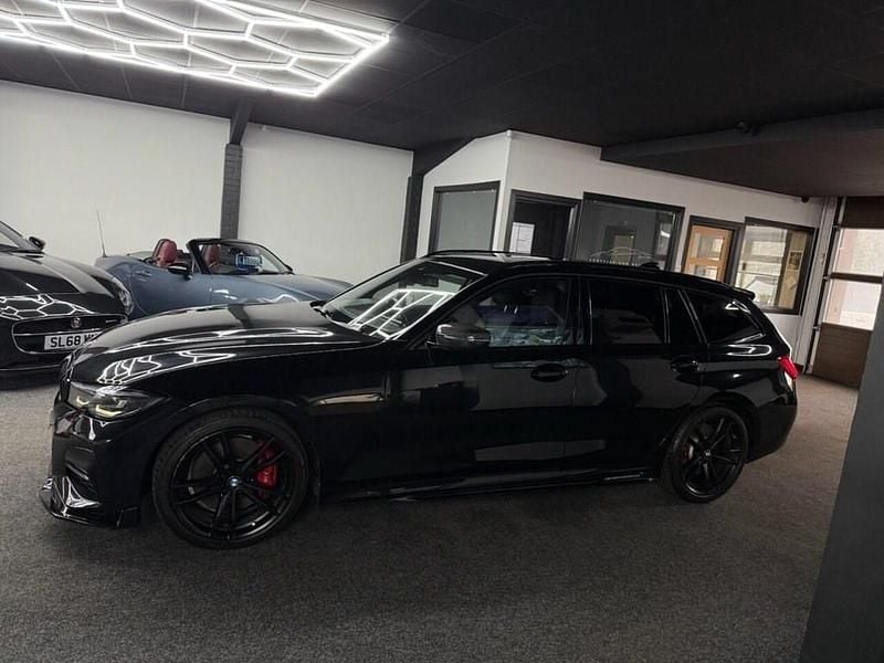 Used BMW 330 M Sport 286 HP (210 kW) 2021 Black Estate