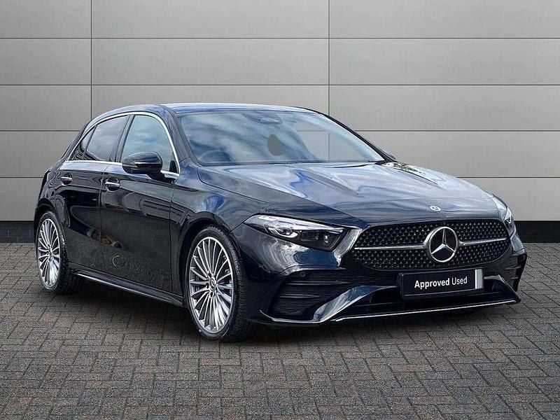 Black Used 2024 Mercedes A200 AMG Line Premium Plus Hatchback | £27,990 (Expensive) - Image 1/4