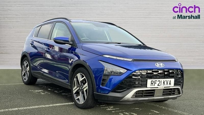 Used Hyundai Bayon Premium 120 HP (88 kW) 2021 Blue SUV