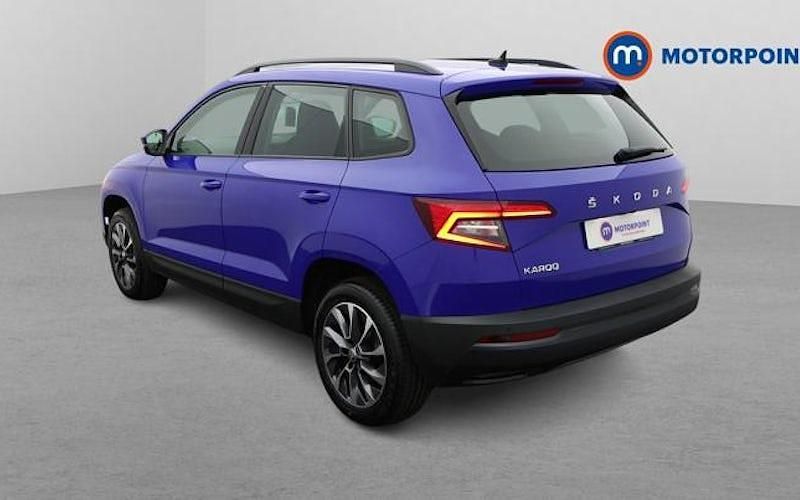 Used Skoda Karoq SE Drive 150 HP (110 kW) 2020 Blue SUV