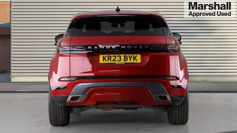Used Land Rover Range Rover evoque HSE Dynamic 309 HP (227 kW) 2023 Red SUV