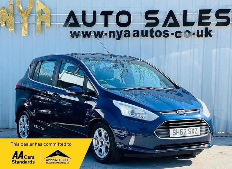 Used Ford B-MAX Zetec 105 HP (77 kW) 2012 Blue MPV