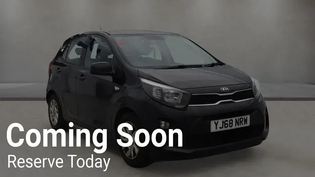 Used Kia Picanto 66 HP (48 kW) 2018 Black Hatchback