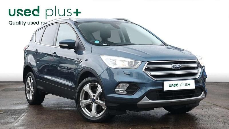 Used Ford Kuga Titanium X 150 HP (110 kW) 2018 Blue SUV