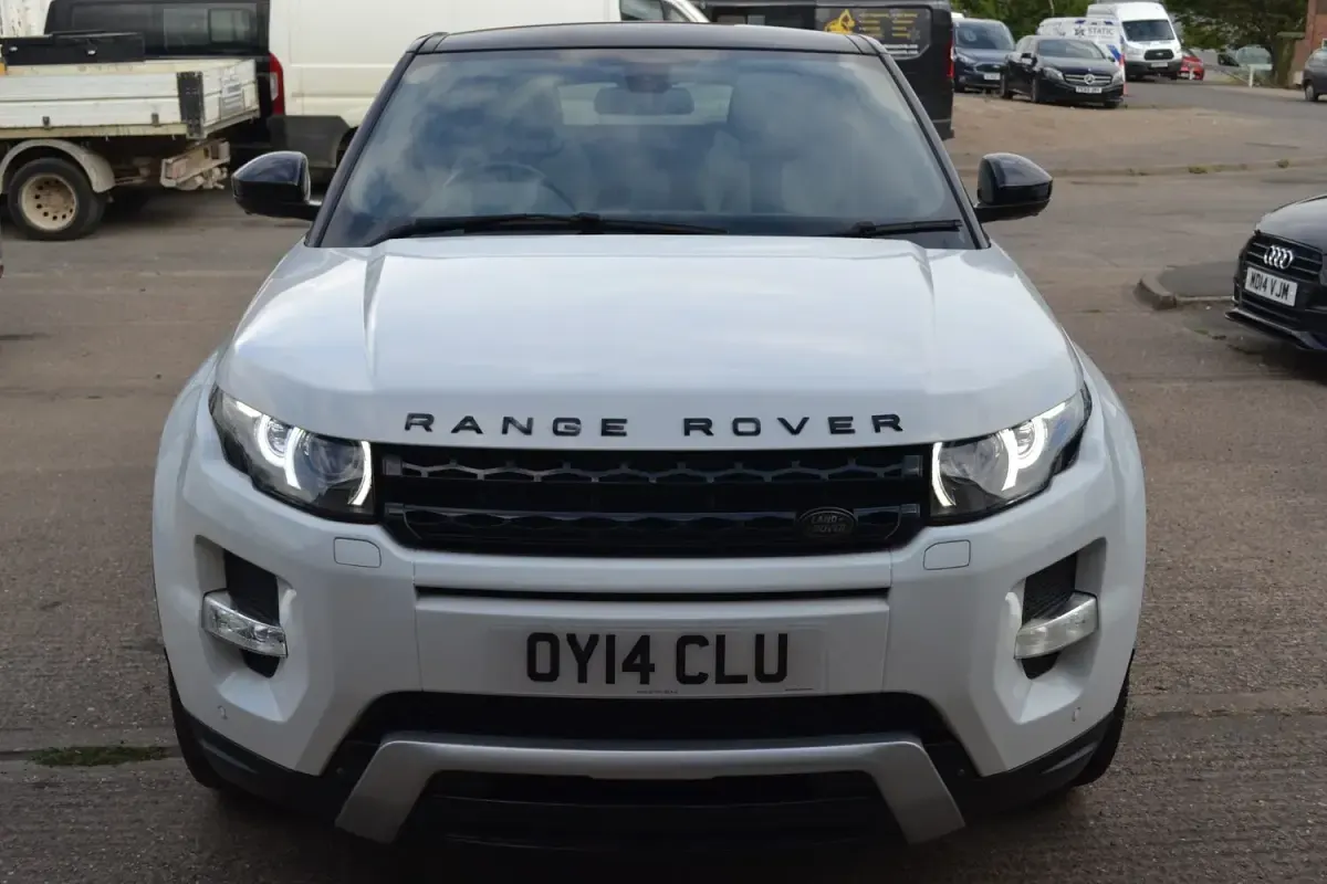 Used Land Rover Range Rover evoque Dynamic 2014 White SUV