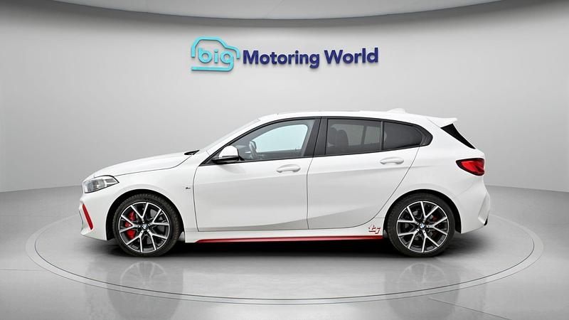 Used BMW 128 M Sport 265 HP (194 kW) 2021 White Hatchback