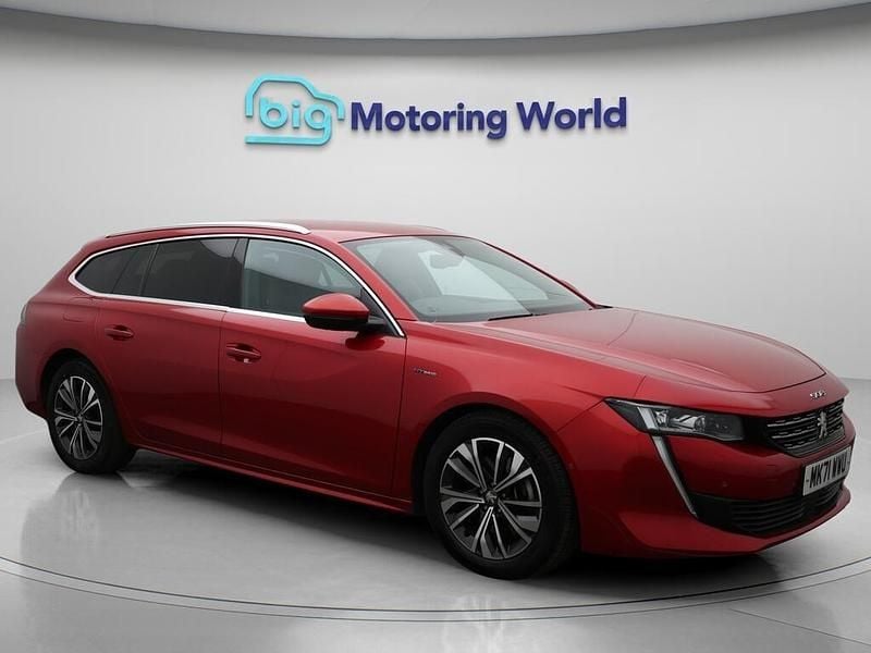 Red Used 2021 Peugeot 508 Allure Estate | £16,000 (Good price) - Image 1/4